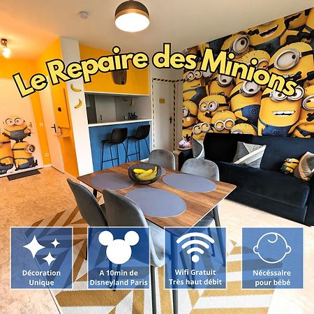 Le Repaire Des Minions - 10' Disney - Familial Байи-Романвилие Екстериор снимка
