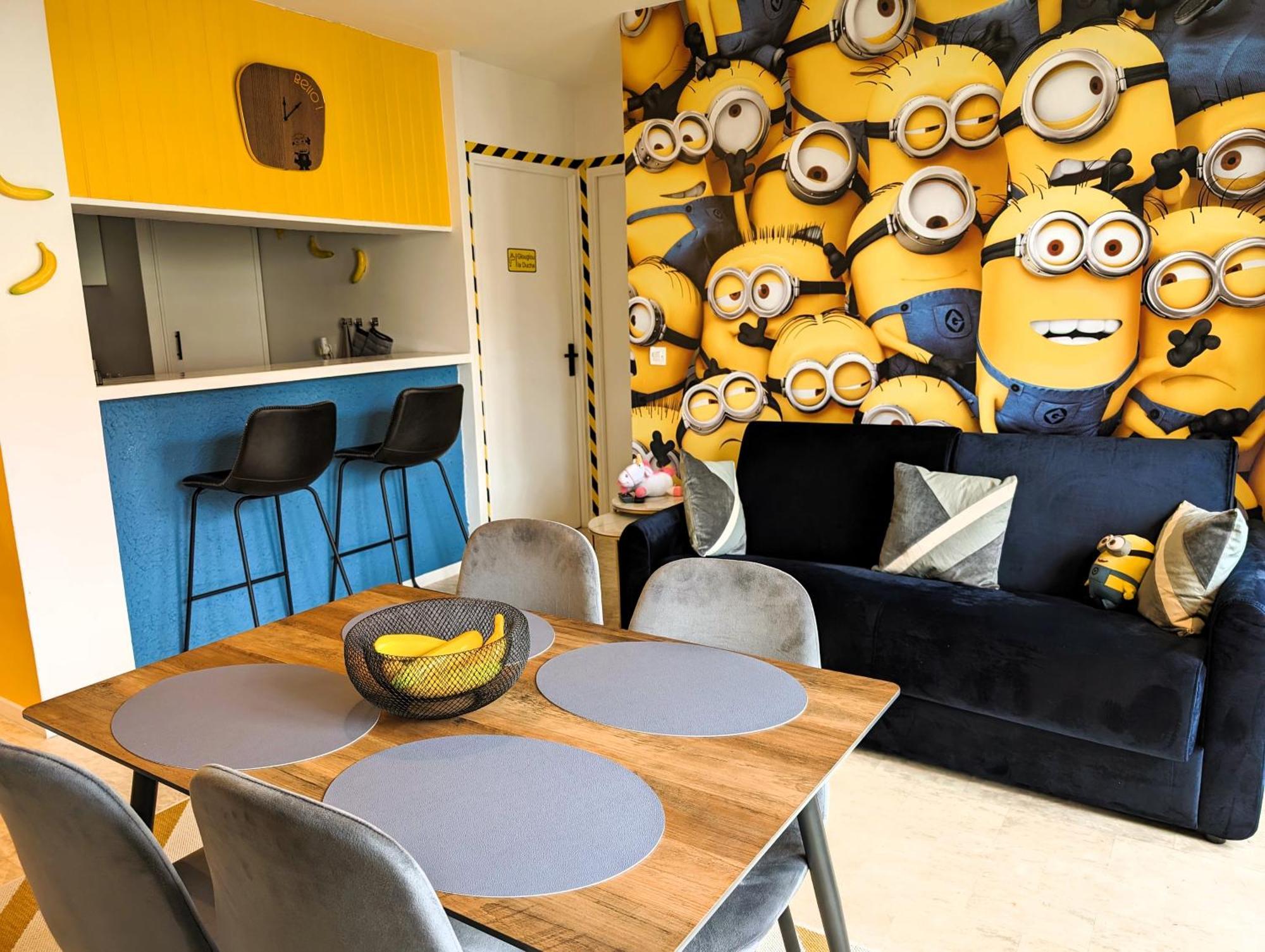 Le Repaire Des Minions - 10' Disney - Familial Байи-Романвилие Екстериор снимка